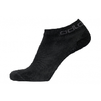 Photo 2 x chaussettes basses odlo active noir unisex