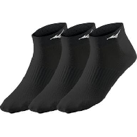 Photo 3 paires de chaussettes mizuno training mid noir