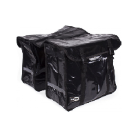Photo 46l double sacoche noir sac de velo pour femmes hommes ebike