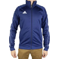 Photo Adidas core 18 pes jkt cv3563 homme sweat shirts bleu fonce