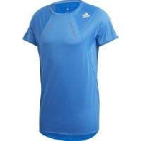 Photo Adidas maillot manches courtes heat dry bleu homme