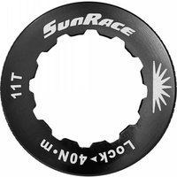 Photo Anneau cnc aluminium 11 dents noir - shimano