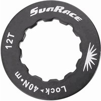 Photo Anneau cnc aluminium 12 dents noir - shimano