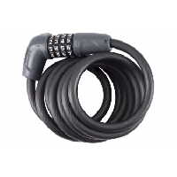 Photo Antivol cable bontrager comp 10mm x 180mm noir