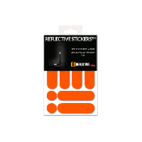 Photo B reflective 3m e ride standard kit de stickers reflechissants colores pour 2 trottinettes gyroroues et autres edpm 3m technology orange