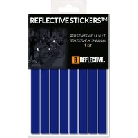 Photo B reflective 3m lines kit de bandes reflechissantes multi support velo gyroroue et autres edpm 3m technology 1x15cm bleu fonce
