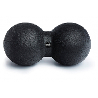 Photo Balle de massage blackroll duoball 12cm noir