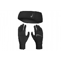 Photo Bandeau gants nike essential running noir femme