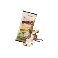 Photo Barre energetique baouw extra vanille macadamia 50g
