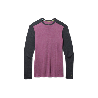 Photo Baselayer smartwool classic thermal merino base layer violet homme