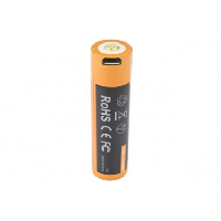Photo Batterie 18650 rechargeable micro usb fenix