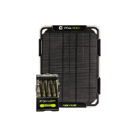 Photo Batterie portative guide 12 panneau solaire nomad 5 kit