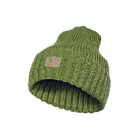 Photo Bonnet tricote cotele ivanhoe en laine ipsum cactus taille unique vert