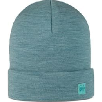 Photo Bonnet unisexe buff merino heavyweight bleu clair