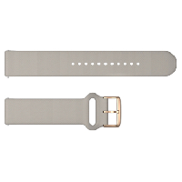 Photo Bracelet en silicone polar 20 mm beige greige sand