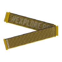 Photo Bracelet nylon 22mm court coros apex 2 pro jaune