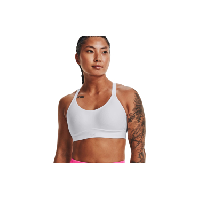 Photo Brassiere femme under armour infinity med covered blanc