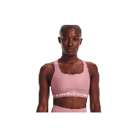 Photo Brassiere under armour crossback mid femme rose