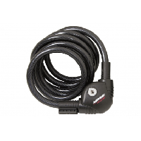 Photo Cable antivol a spirale massi condor 12x1800mm noir