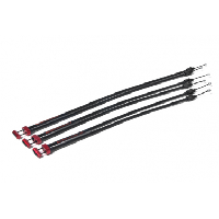 Photo Cable de frein saltplus dual noir rouge