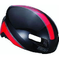 Photo Casque bbb tithon noir brillant rouge