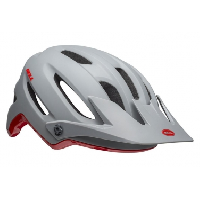 Photo Casque bell 4forty gris rouge