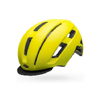 Photo Casque bell daily led jaune fluo