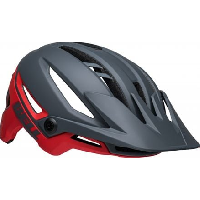 Photo Casque bell sixer mips gris rouge