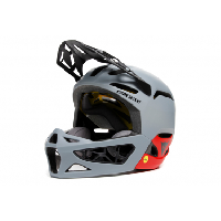 Photo Casque dainese linea 01 mips gris rouge
