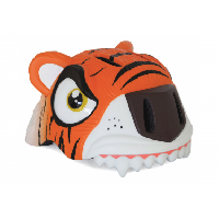 Photo Casque de velo pour enfants tigre orange crazy safety certifie en1078