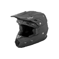 Photo Casque fly racing toxin mips solid noir mat enfant