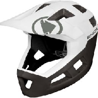 Photo Casque integral endura singletrack blanc