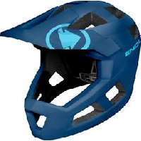 Photo Casque integral endura singletrack mips myrtille bleu