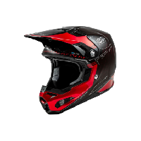 Photo Casque integral fly racing fly formula s carbon legacy rouge carbone noir