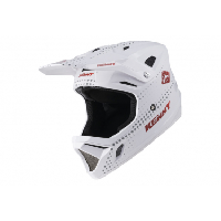 Photo Casque integral kenny decade graphic lunis blanc rouge