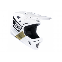 Photo Casque integral kenny decade mips blanc or