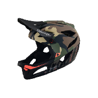 Photo Casque integral troy lee designs stage mips signature camo vert