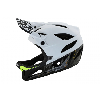 Photo Casque integral troy lee designs stage signature blanc