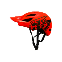 Photo Casque troy lee designs a1 drone fire rouge