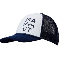 Photo Casquette mammut lettering bleu blanc