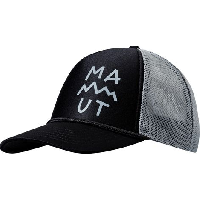 Photo Casquette mammut lettering noir gris