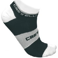 Photo Castelli paire de chaussettes lowboy socks noir blanc