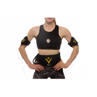 Photo Ceinture electrostimulation et musculation veofit electrostimulateur musculaire abdo bras cuisses et mollets homme et femme