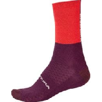 Photo Chaussette endura baabaa merino rouge