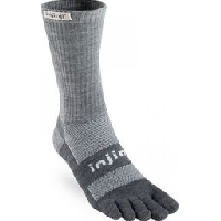 Photo Chaussettes a orteils polyvalente outdoor midweight crew wool unisexe