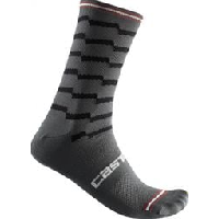 Photo Chaussettes castelli unlimited 18 gris noir