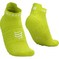 Photo Chaussettes compressport pro racing socks v4 0 run low sheen green