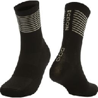 Photo Chaussettes de cyclisme unisexe ecoon valloire noir