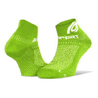 Photo Chaussettes de running bv sport light 3d vert blanc