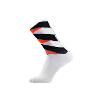 Photo Chaussettes gore wear essential signal blanc rouge